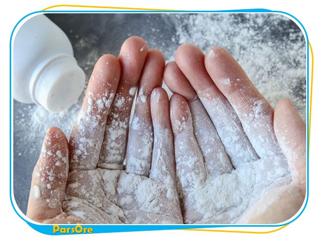 استفاده از 7 مواد معدنی برای ساخت ماسک طبیعی و آرایش 15 پودر بچه طبیعی