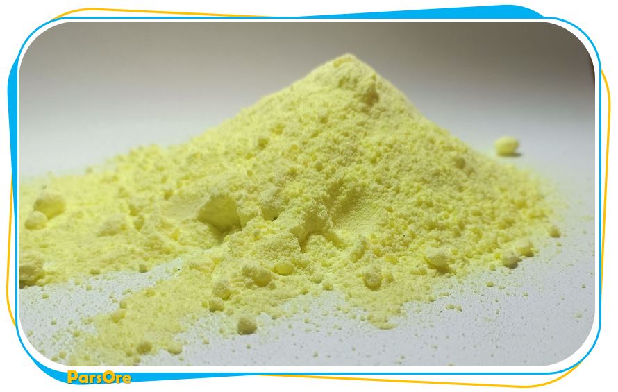 گوگرد پتروشیمی شیمیایی گوگرد پاشی باغ و مزرعه